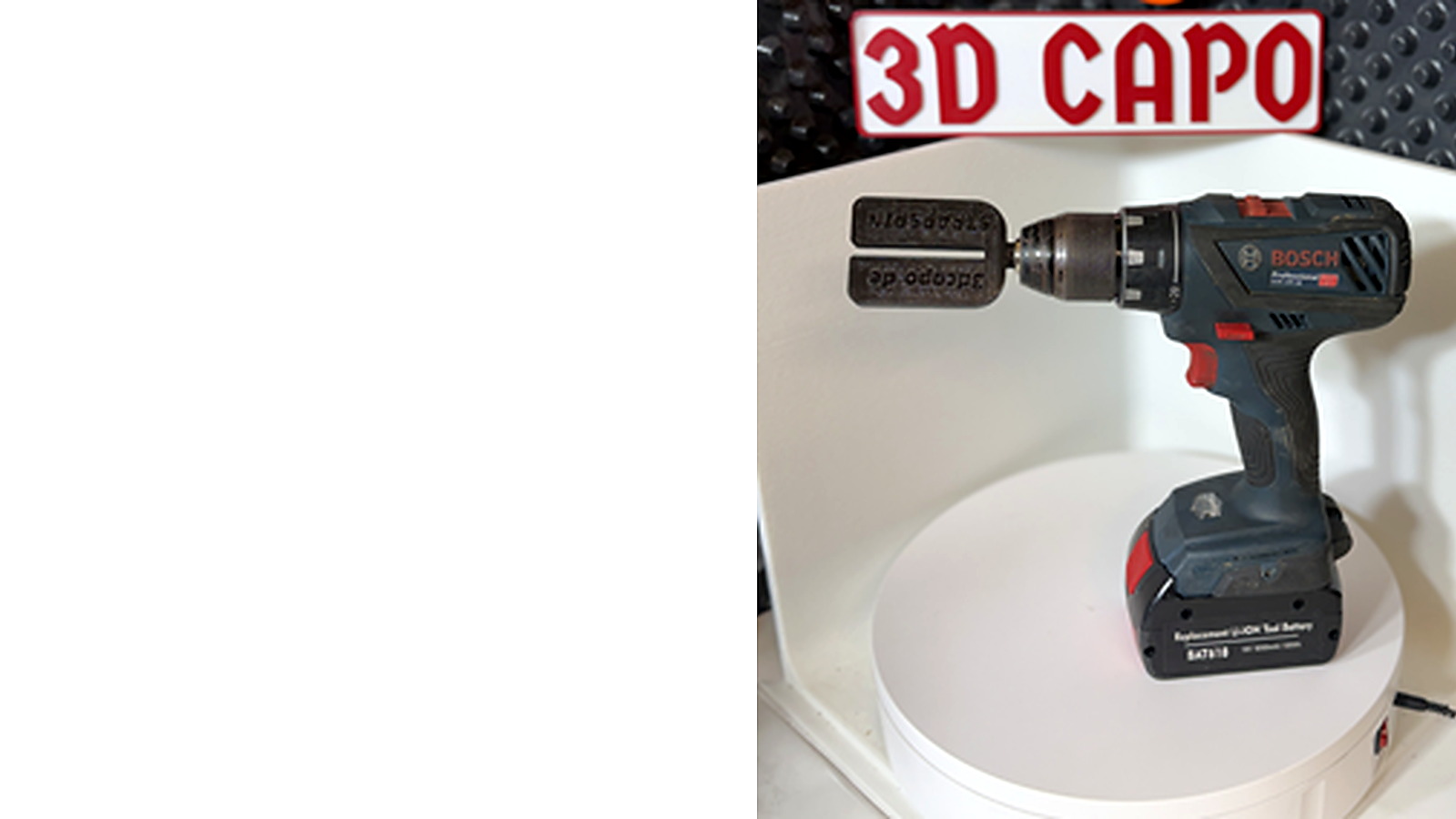 StrapSpin on drill driver